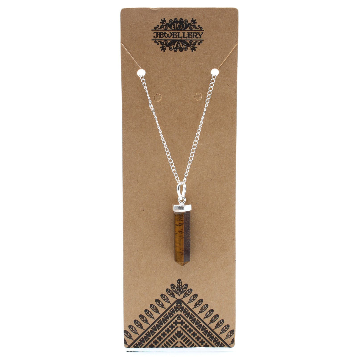 Pendentif Pointe classique - Œil de Tigre – photo 2