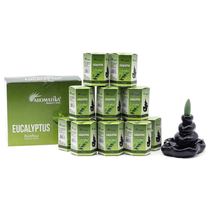 Encens Cônes Refoulant Eucalyptus - Backflow x10 Masala – photo 6