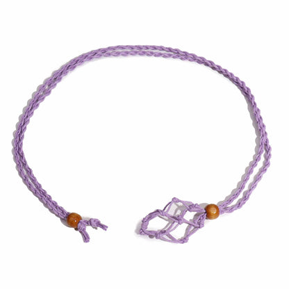 Cordon pour pendentif 45 cm - purple - photo 6