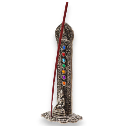 Porte-Encens Bouddha Chakras 16cm - Méditation & Purification – photo 4