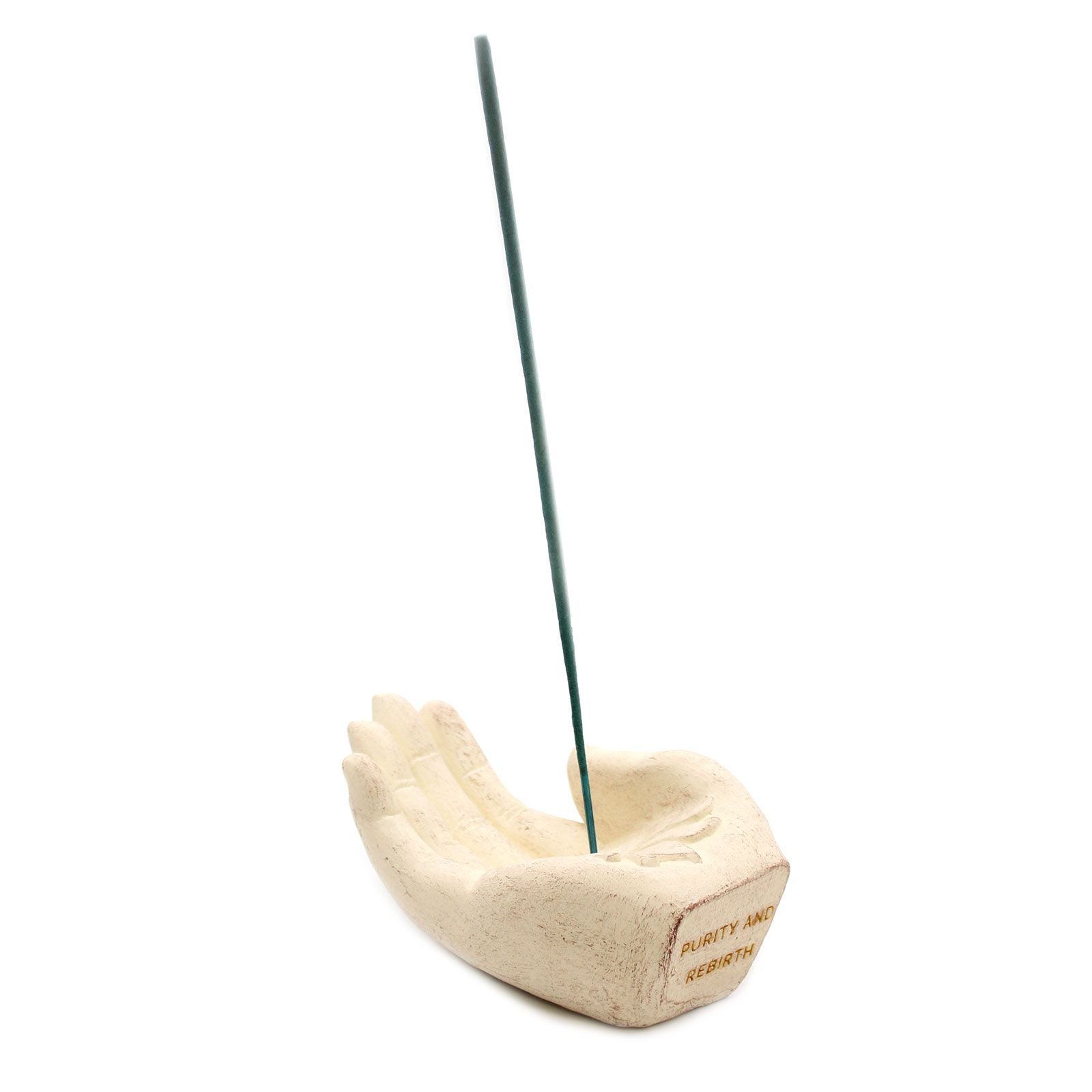 Brûleur d'Encens Lotus Blanc - Porte-Encens Artisan – photo 7
