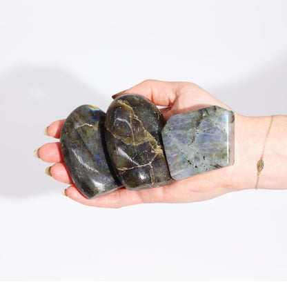 Madagascar Labradorite Tomb Stones (approx 80-168g 40-60mm)