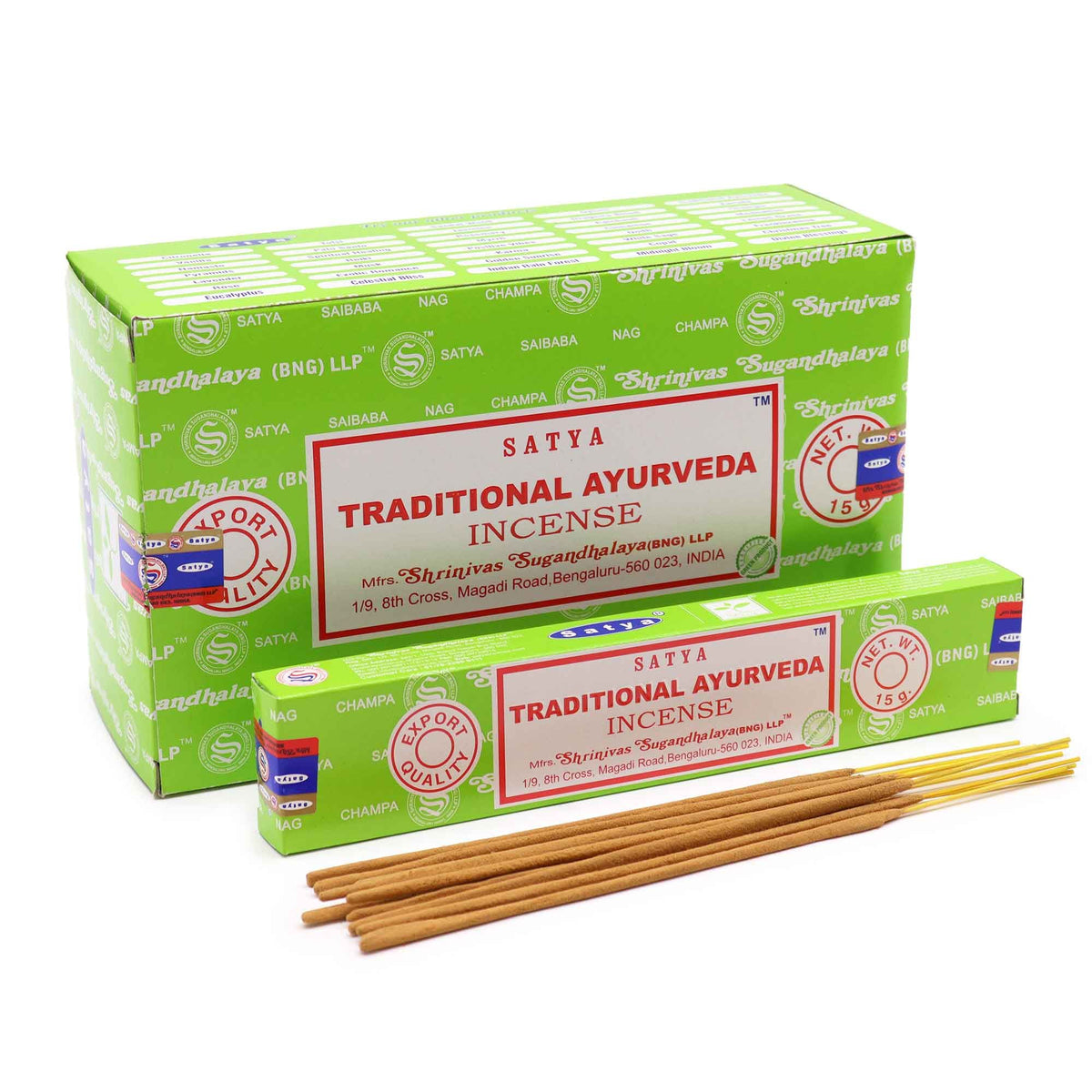 Encens Satya Ayurveda 15 g - Purification & Repos – photo 2