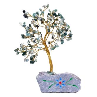 Arbre de Cristaux en Agate Arborisée 160 Pierres — Équilibre & Ancrage – photo 3