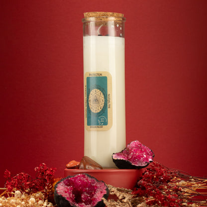 Bougie Magique Protection — Sodalite & Sang de Dragon - photo 5