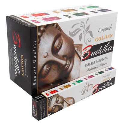 Encens Golden Nag Bouddha Oren 15g - Détente & Méditation – photo 2