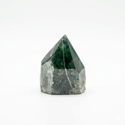 Pointe polie en Aventurine verte (lot de 5 à 6 pièces)