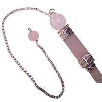 Three Piece Pendulum - Rose Quartz