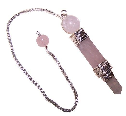 Pendule Quartz Rose 3 Pièces — Radiesthésie & Amour – photo 2