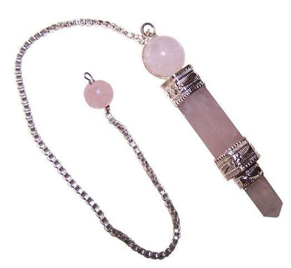Pendule Quartz Rose 3 Pièces — Radiesthésie & Amour – photo 2