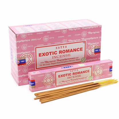 Encens Satya Exotic Romance 15g - Envoûtant