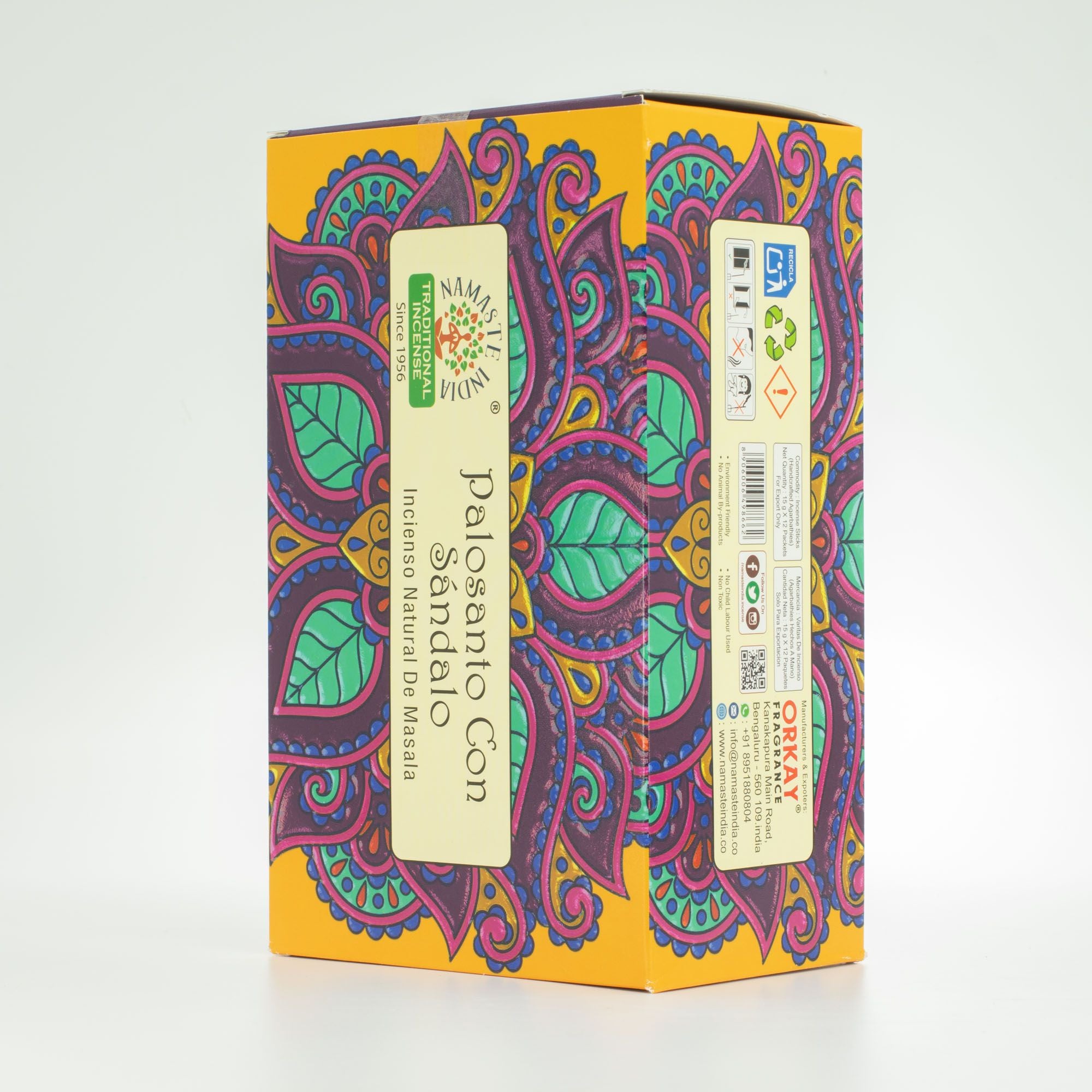 Encens Palo Santo Santal - Purification & Méditation – photo 3