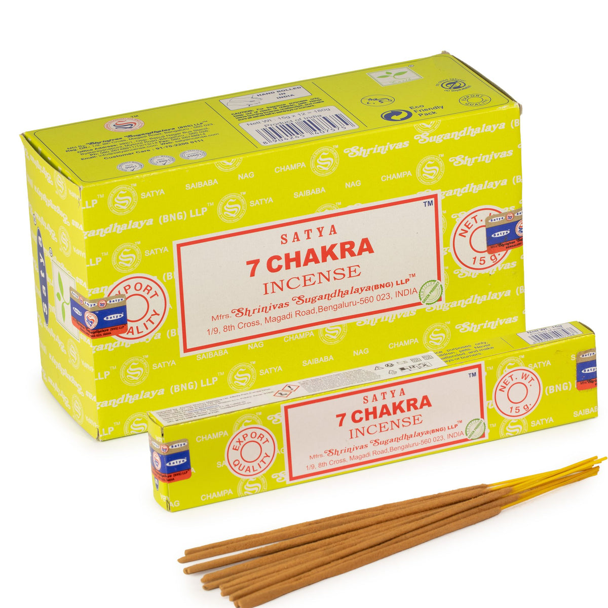Encens Satya 7 Chakras — Boîte de 15 g - photo 2
