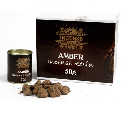 Résine d'Ambre à Brûler - Protection & Purification