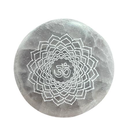 Set de 7 Assiettes Chakras Sélénite - Recharge & Purification – photo 8