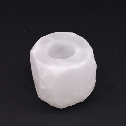 Porte-bougie en Sel de l'Himalaya 600-800 g