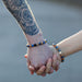 Lot de 2 bracelets d'amitié - Jaspe Paysage