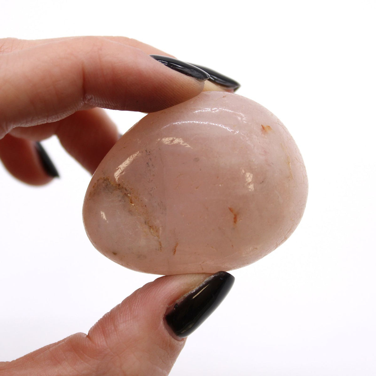 Sachet de 6 grosses pierres roulées d'Afrique - Quartz Rose