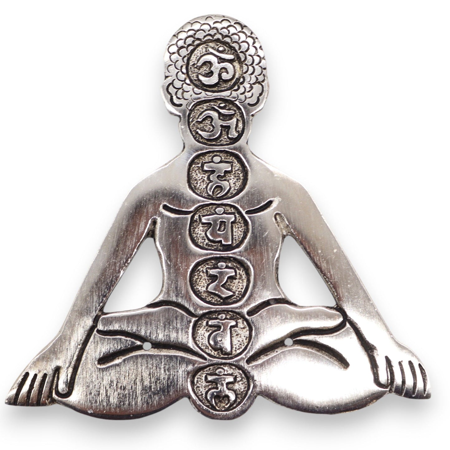 Porte-encens 7 Chakras 12x12cm - Purification & Méditation