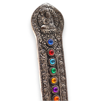 Porte-Encens Bouddha Chakras 16cm - Méditation & Purification – photo 5