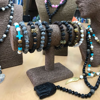 Bracelet boho - Crown Ingot / Grey Agate - photo 3