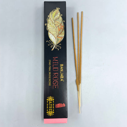 Encens Smudge Rose Sauvage Banjara - Purification & Amour – photo 2
