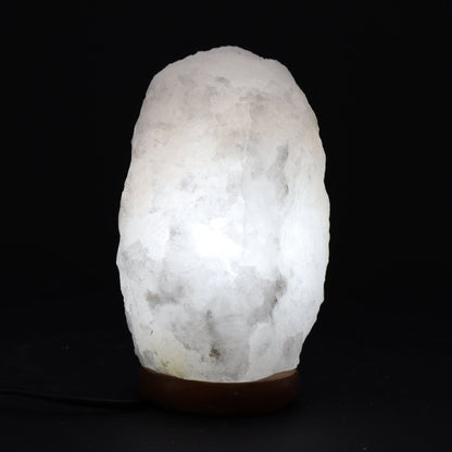 Lampe de sel de l'Himalaya 3-5 kg avec socle