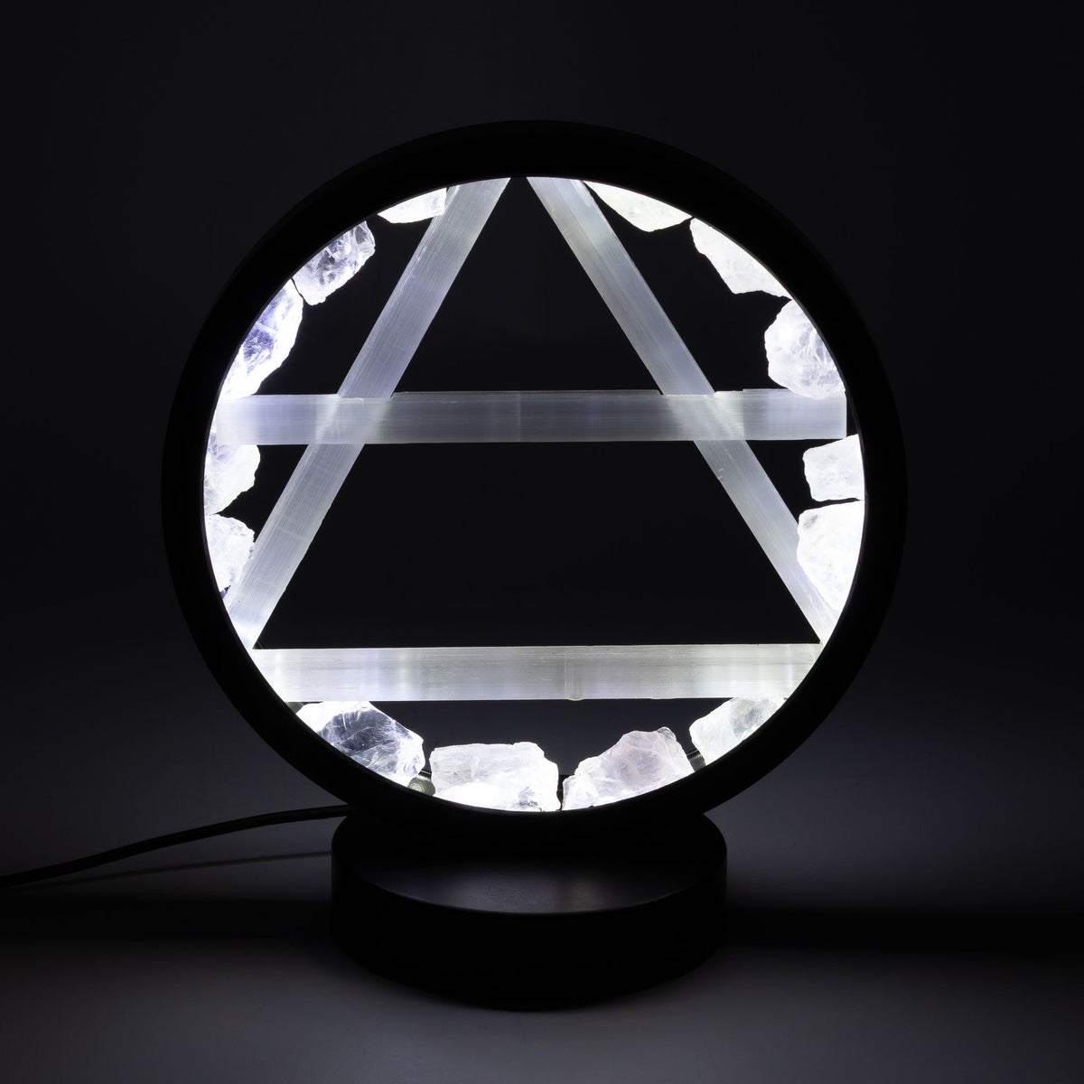 Lampe Halo Cristal de Roche & Sélénite — Air - photo 4