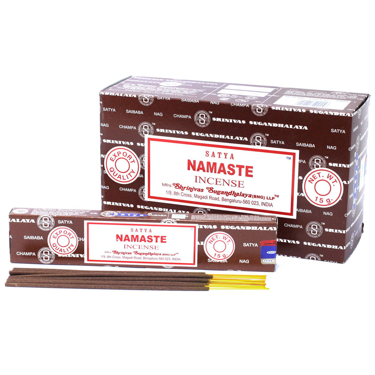 Encens Satya Namaste 15 g - Harmonie & Paix – photo 2