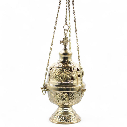 Brûleur d'Encens Suspendu Laiton - Rituels & Méditation – photo 4