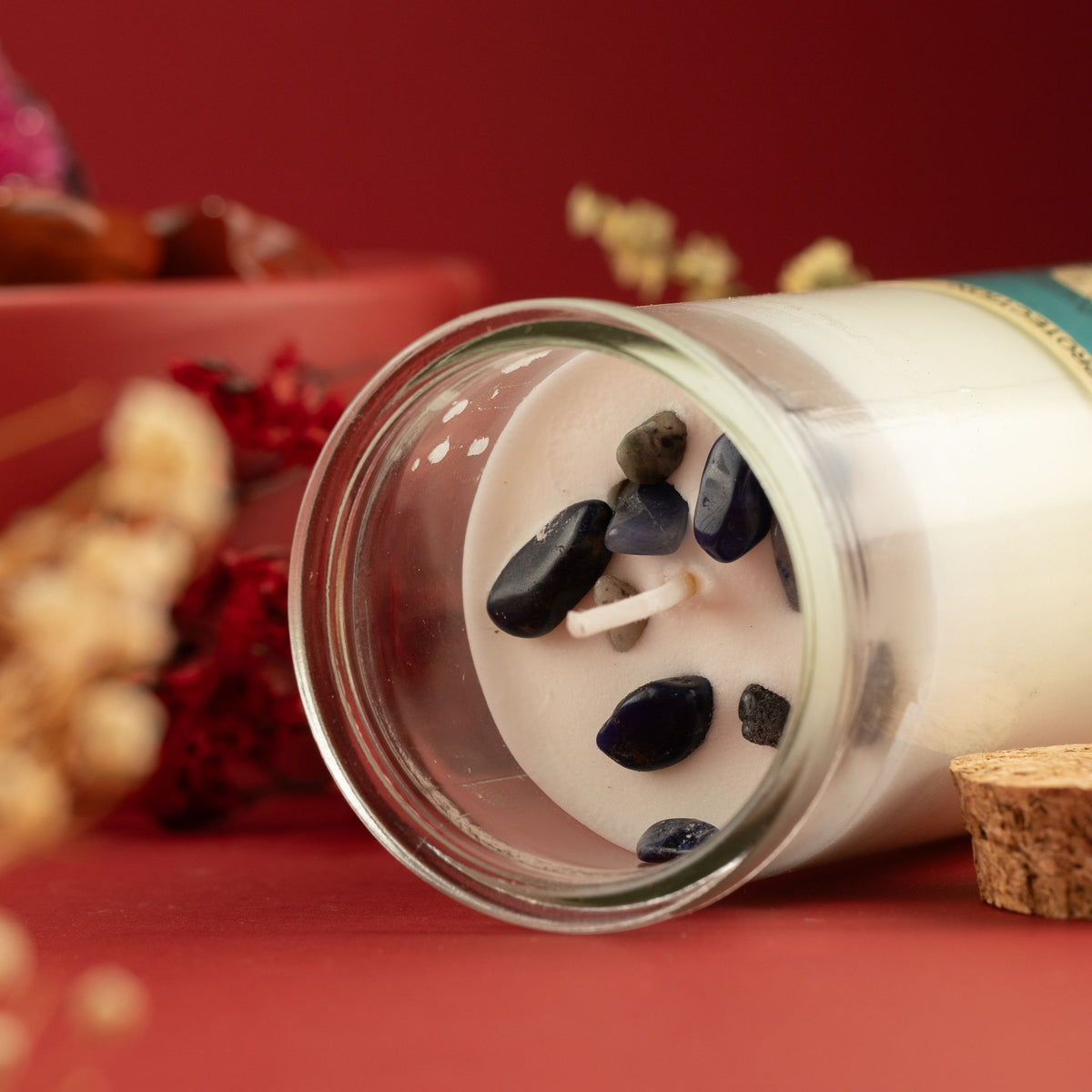 Bougie Magique Protection — Sodalite & Sang de Dragon - photo 6
