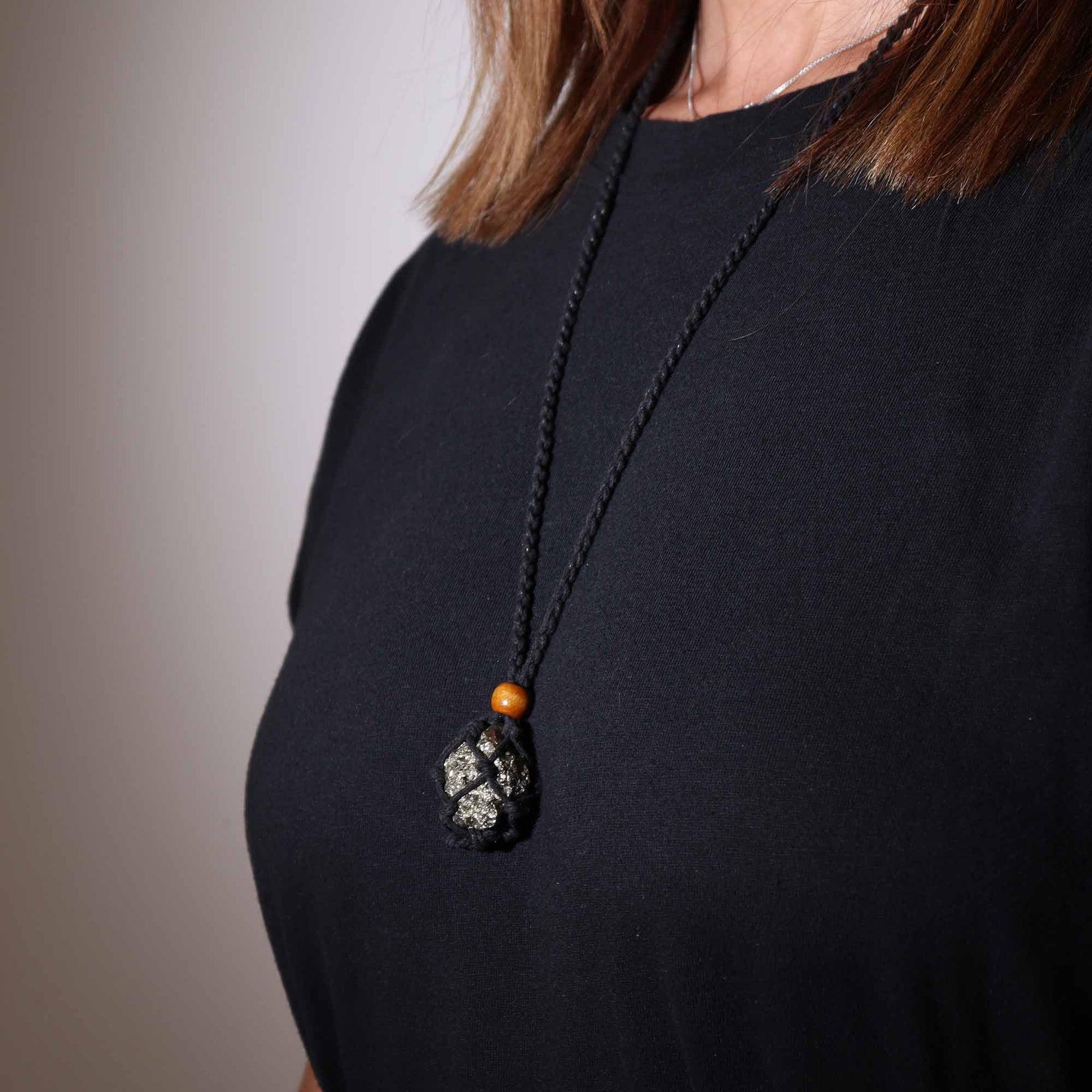 Cordon pour pendentif 45 cm - black - photo 5