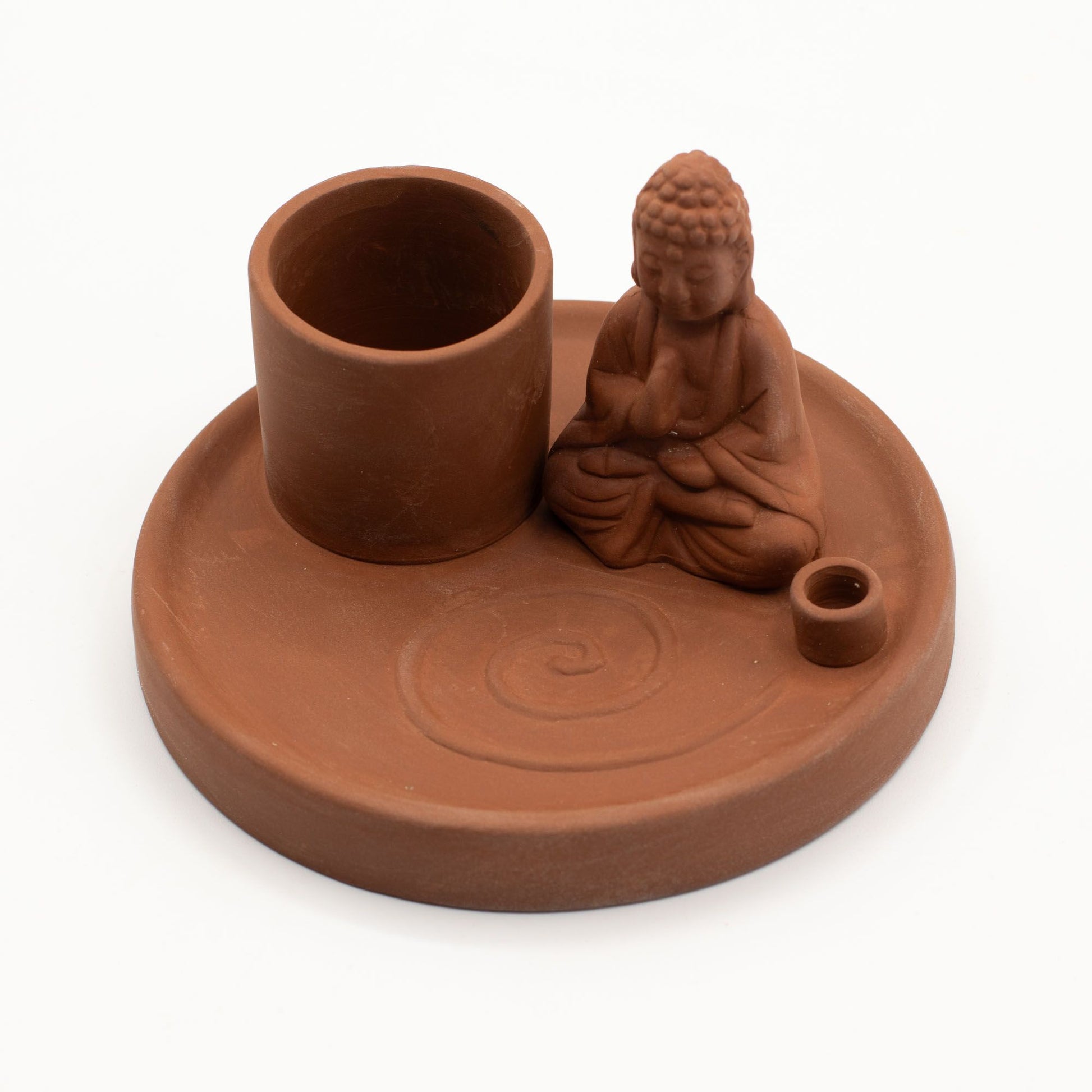 Porte-Encens Bouddha Céramique - Bâtons & Cônes Terre Cuite – photo 2