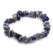 Bracelet en chips de Sodalite