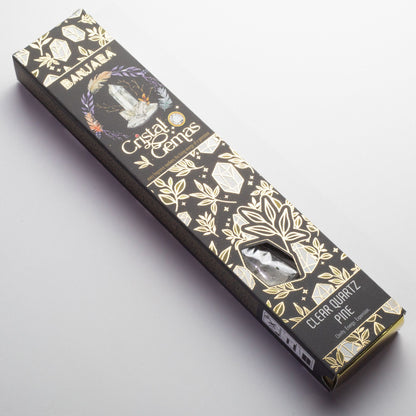 Encens Banjara Cristal Gemas — Cristal de Roche & Pin - photo 4
