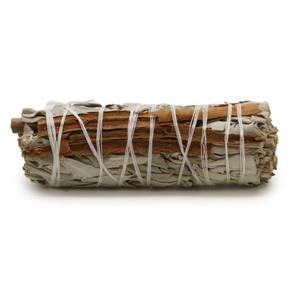 Bâton de Sauge Blanche & Cannelle 10cm - Purification