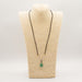 Pendentif sur cordon - Jade