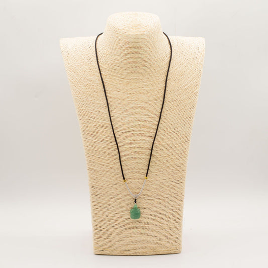 Pendentif sur cordon - Jade