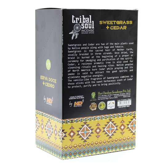 Encens Sweetgrass & Cèdre - Tribal Soul Purification – photo 2