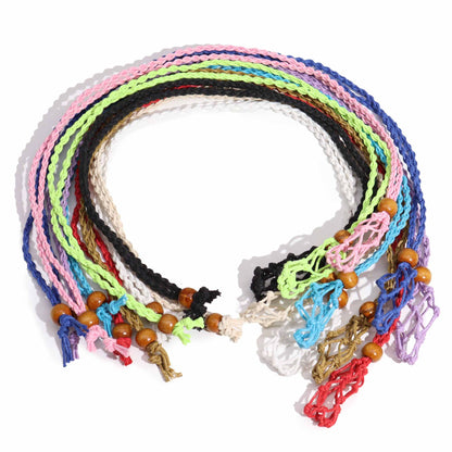 Collier Pierre Naturelle Cordon 45cm - 11 Coloris