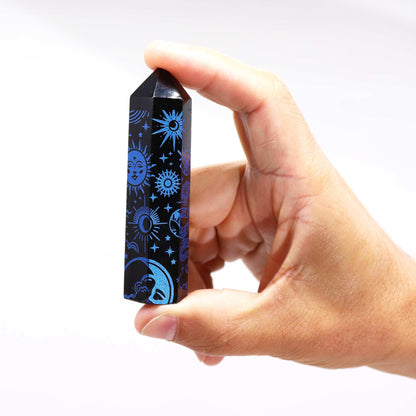 Pointe d'Obsidienne Noire - Mystic Story - midnight blue - photo 8