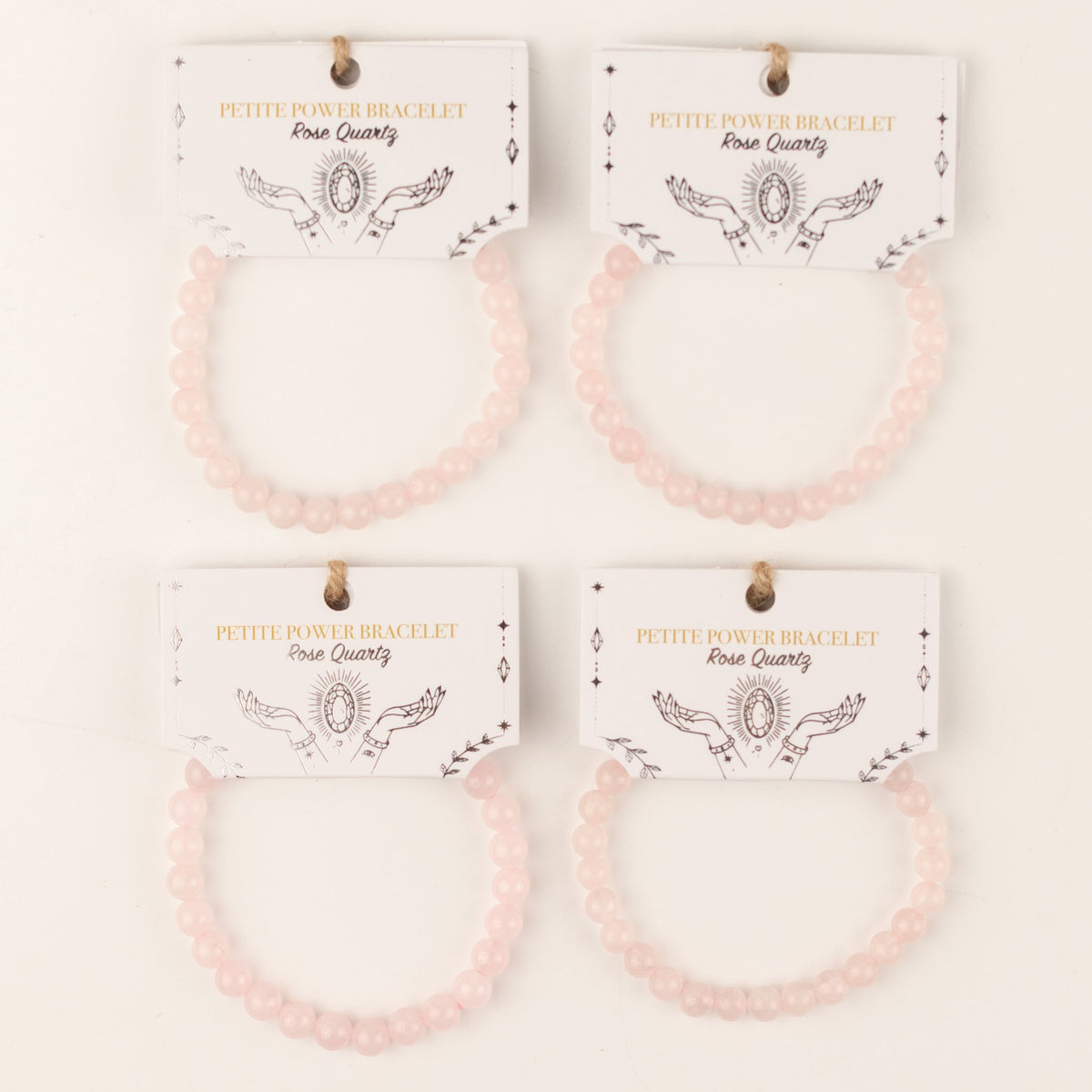 Bracelet Quartz Rose — Perles de 6 mm - photo 5