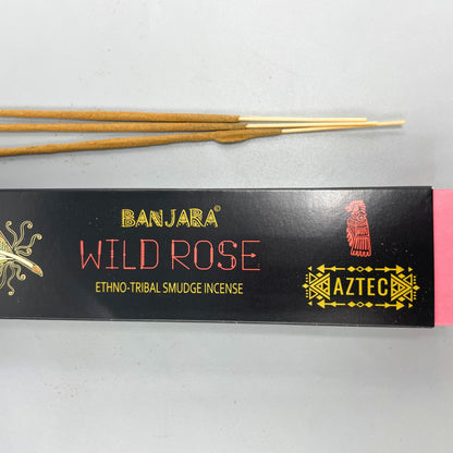 Encens Smudge Rose Sauvage Banjara - Purification & Amour – photo 3