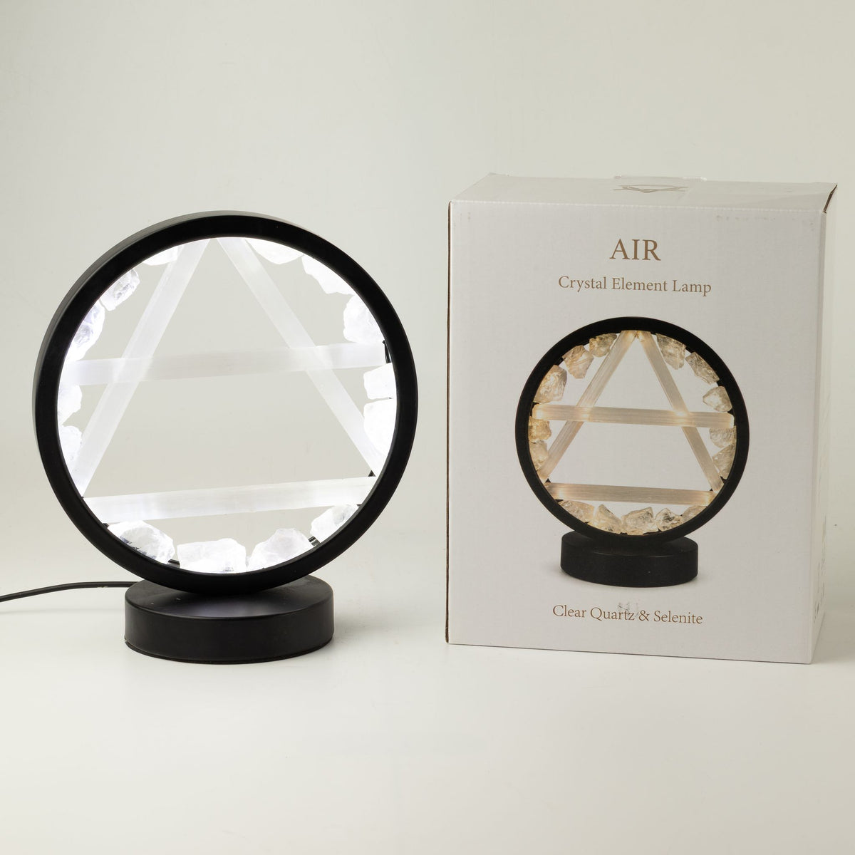 Lampe Halo Cristal de Roche & Sélénite — Air - photo 3