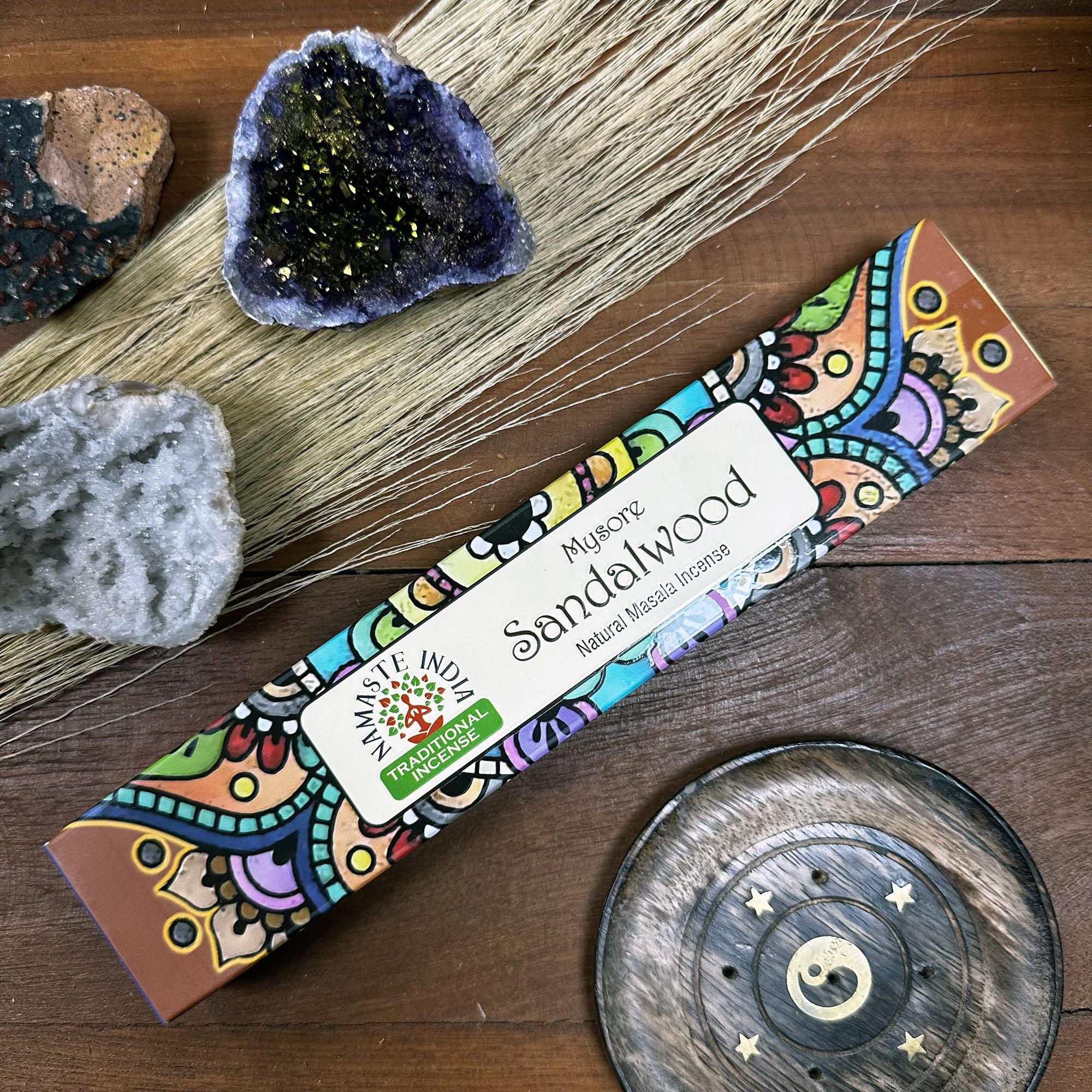 Encens Bâtons Santal Namaste Mandala - Méditation & Sérénité – photo 3
