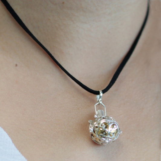 Clochette Ange Argent 925 Bali - Bijou Spirituel 18mm