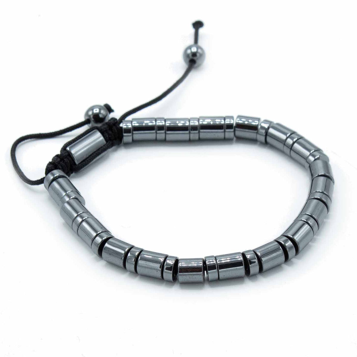 Bracelet Hématite Magnétique Shamballa - Unisexe & Ajustable – photo 2