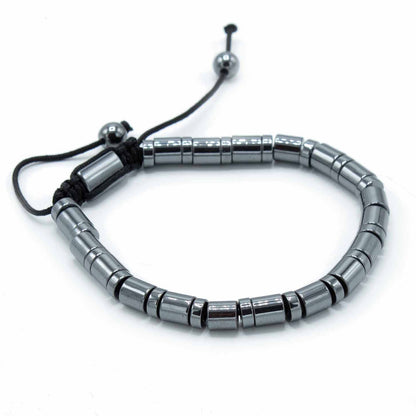 Bracelet Hématite Magnétique Shamballa - Unisexe & Ajustable – photo 2