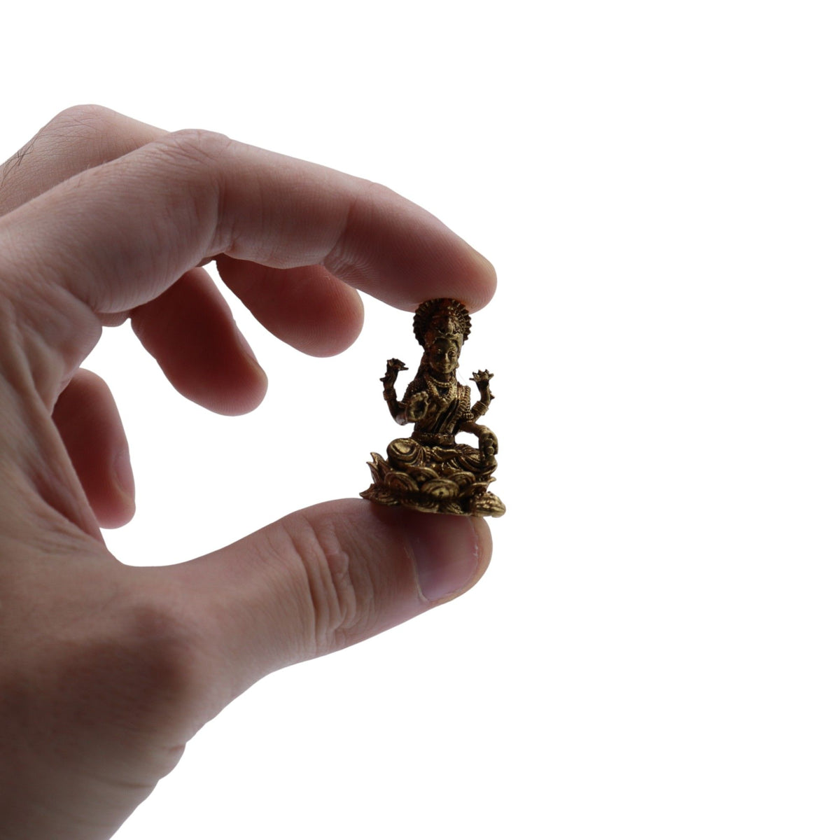Statue Miniature de Lakshmi en Laiton — 3 cm - photo 3
