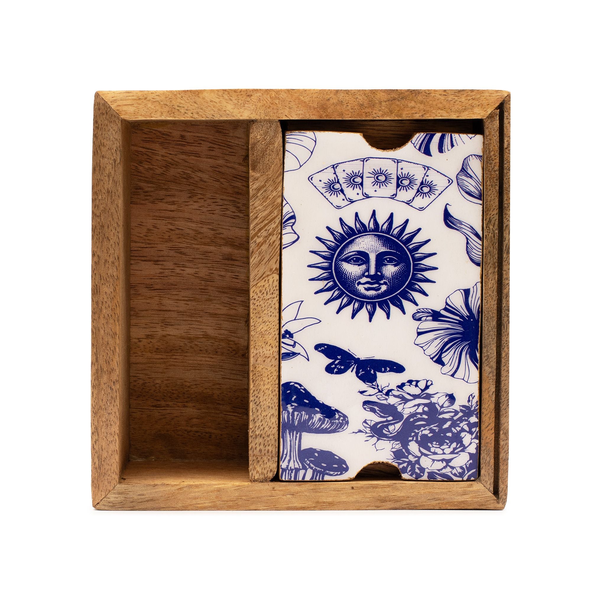 Two Section Tarot Box with Card Holder – photo 4